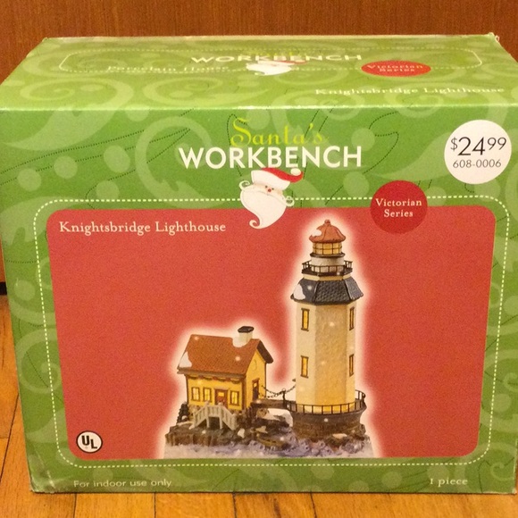 Vintage Santa’s Workbench knightsbridge Lighthouse - Picture 10 of 13